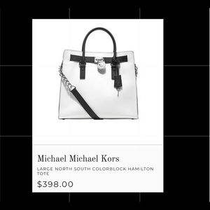 Micheal Kors Hamilton Bag and Matching Wallet